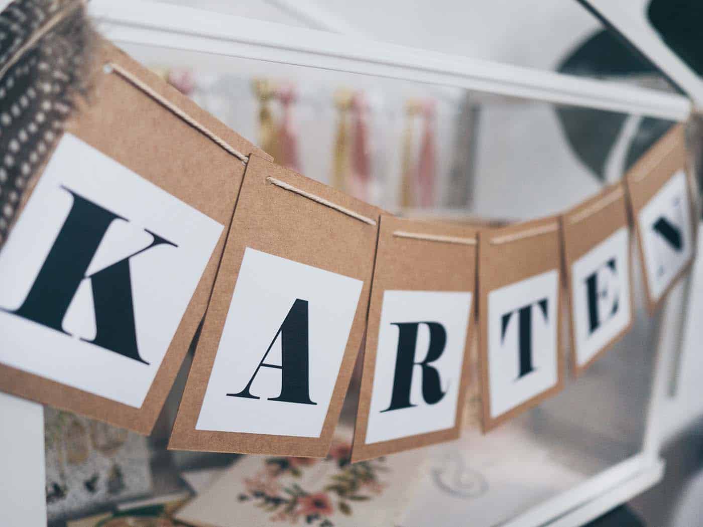 DIY Kartenbox zur Hochzeit selber machen Yeah Handmade
